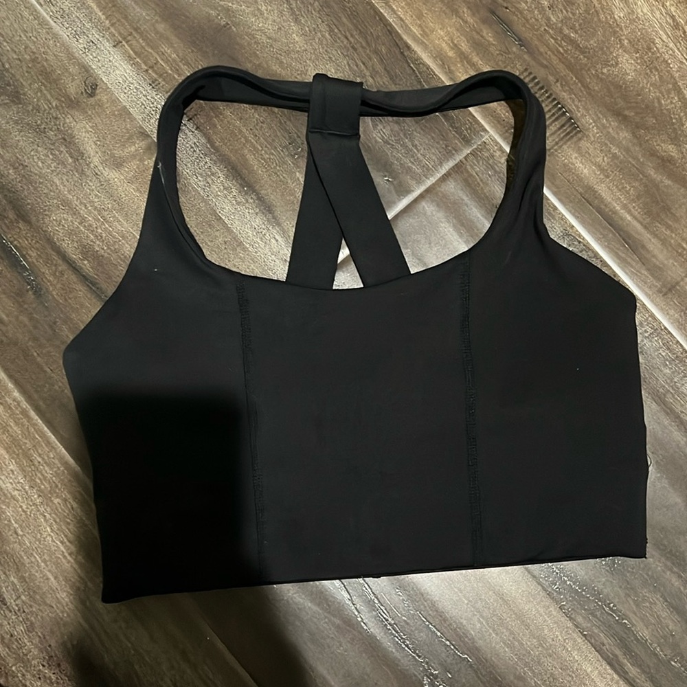 Carbon38 Black Sports Bra